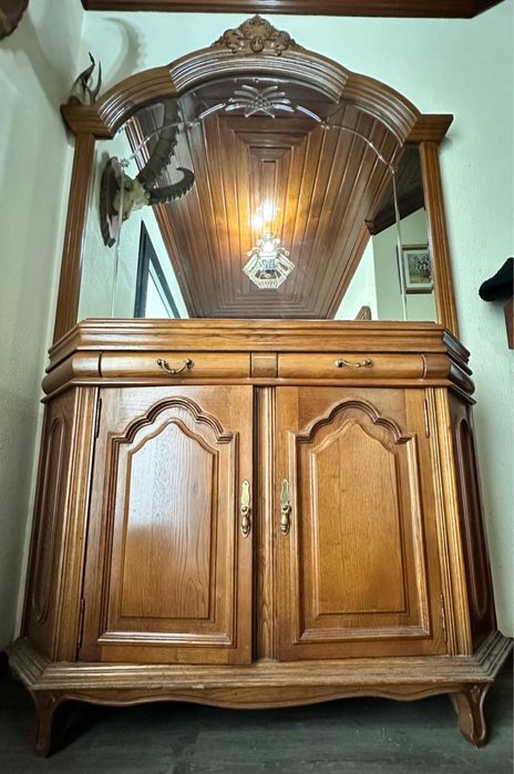 Aparador/Sapateira com espelho