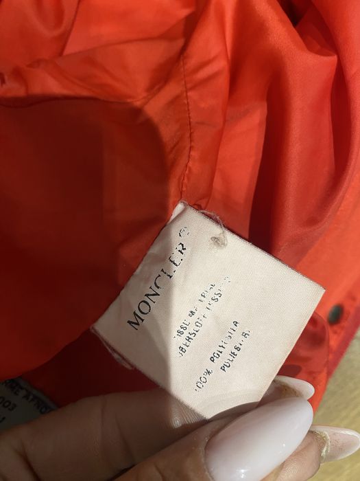 Kurtka puchowa Moncler vintage