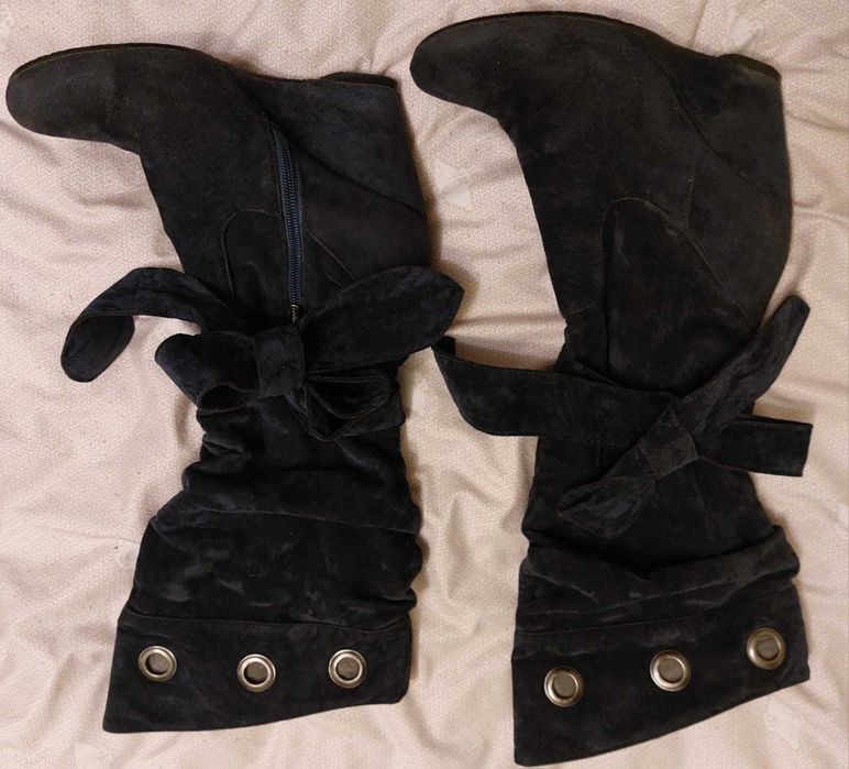 Kozaki zamszowe rozmiar 36