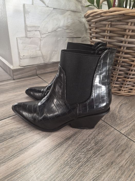 Buty kowbojki damskie 39