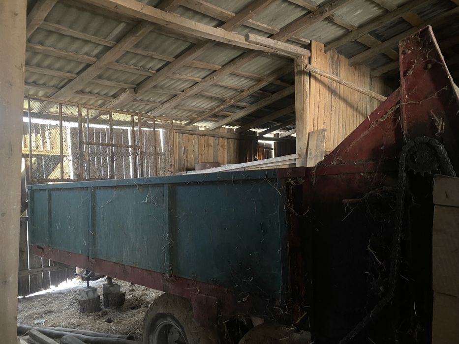 Rozrzutnik obornika tandem 6 t blacha 5mm