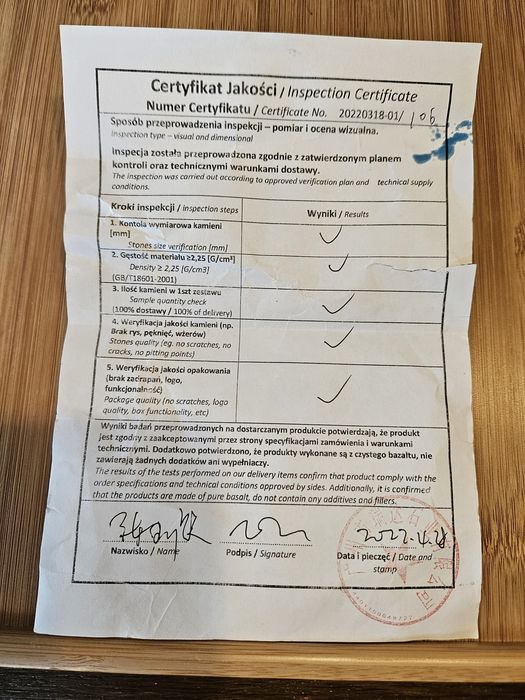 Kamienie do masażu HABYS