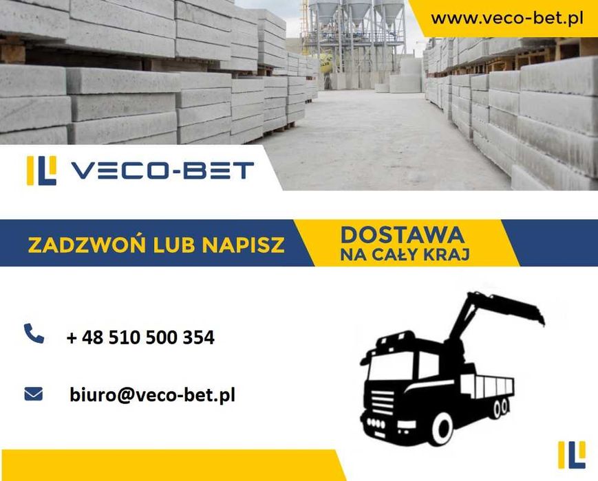 Bloczek drogowy betonowy / betonowe bloczki drogowe 40x20x14 cm