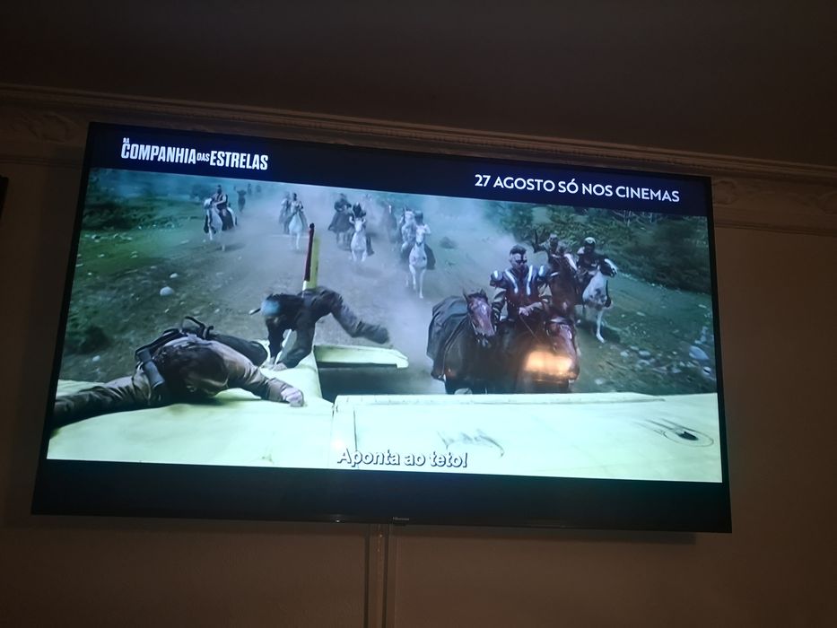 TV HISENSE 65A9G (OLED - 65'' - 165
 cm - 146cm largura e 84cm altura 4K Ultra