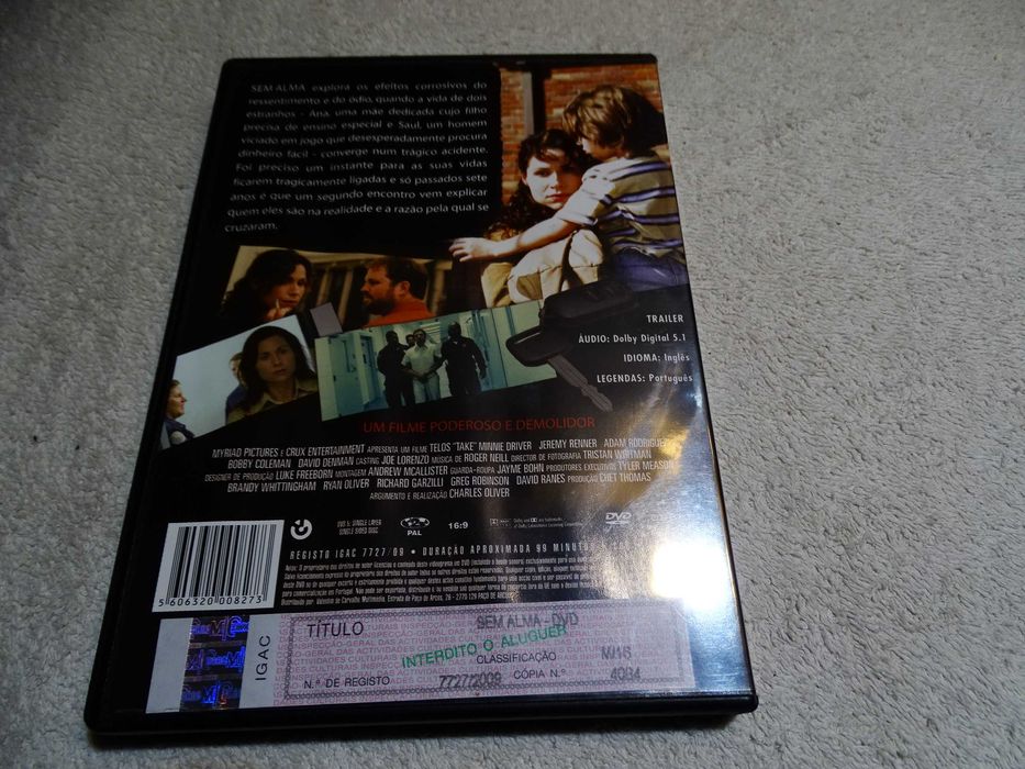 DVD-Sem alma-Minnie Driver/Jeremy Renner