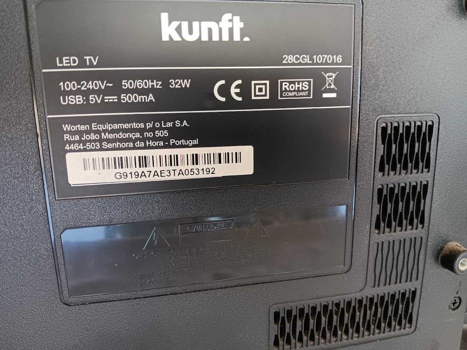 Televisor Kunft 28 Polegadas
