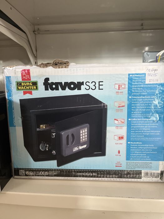 Сейф металевий Favor