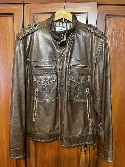Kurtka skórzana XL