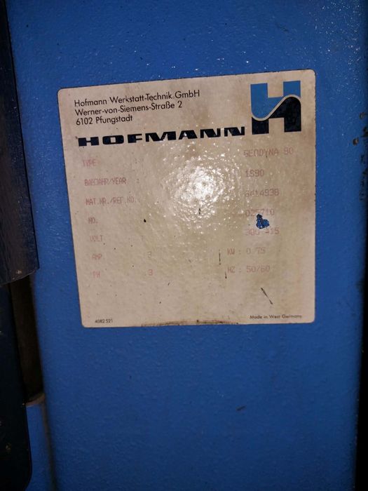 Wyważarka Hofmann Geodyna 90