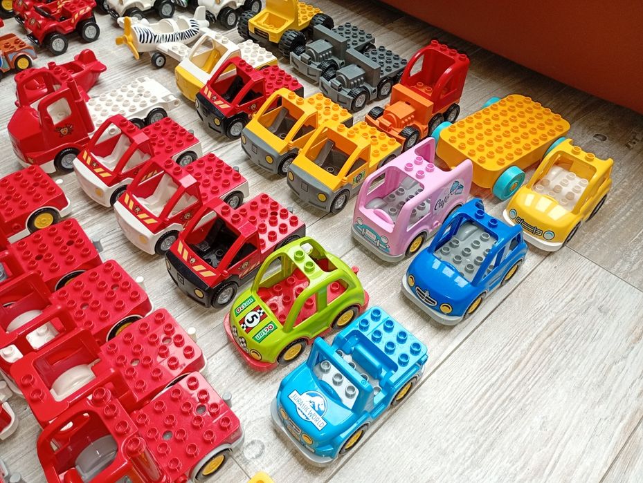 10 zł sztuka pojazdy lego duplo