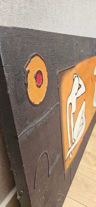 Quadro 130x60cm de autor incógnito