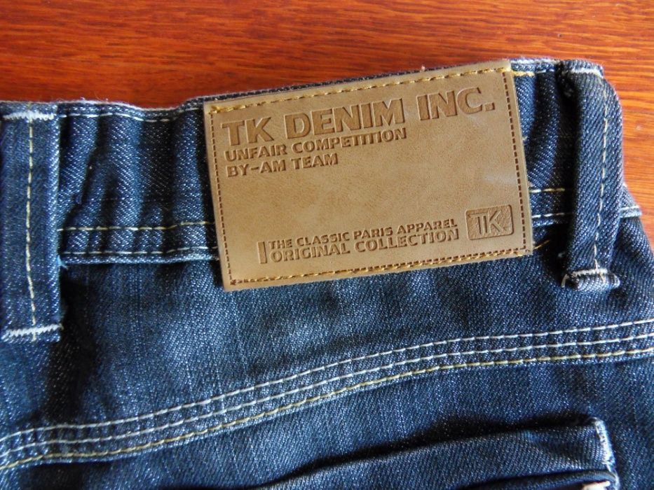 Jeansy młodzieżowe TK Denim straight rozmiar 16, na 170-175 cm wzrostu