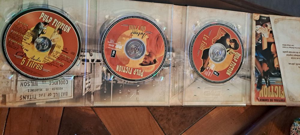 Dvds do filme Pulp Fiction