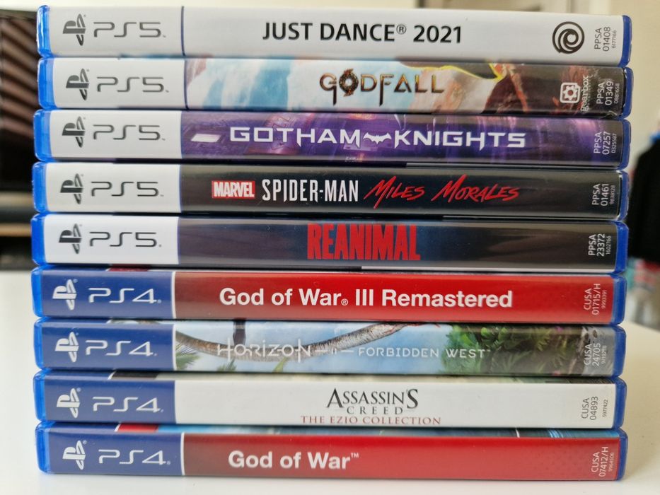 Gry Ps4 i Ps5 sprzedaż lub zamiana