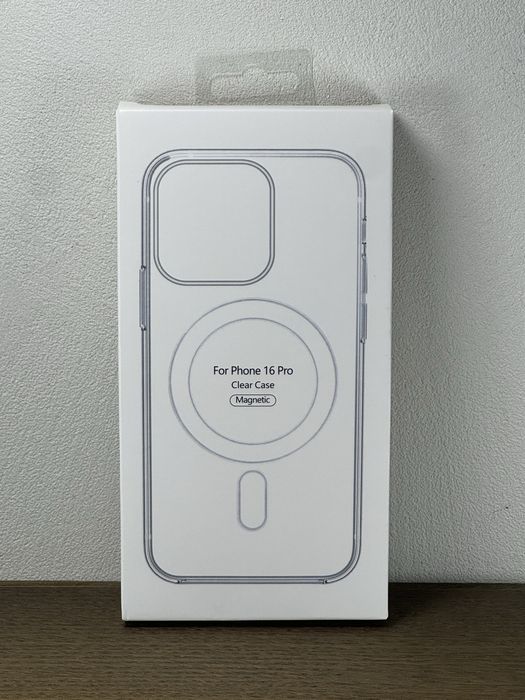 Чехол Clear Case MagSafe Айфон 16 16 Про 16 Про Макс