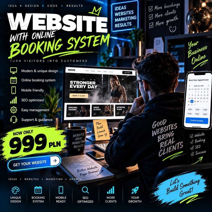 Vendo projeto dedicado de website — ideal para empresas e pessoas privadas