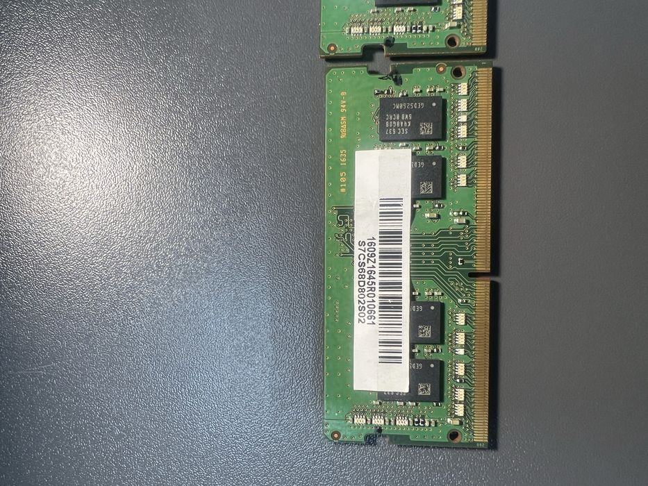 DDR4 Samsung 8GB 2шт 16GB