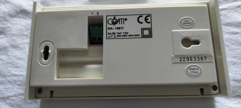 Cronotermostato Digital Coati com Horário semanal