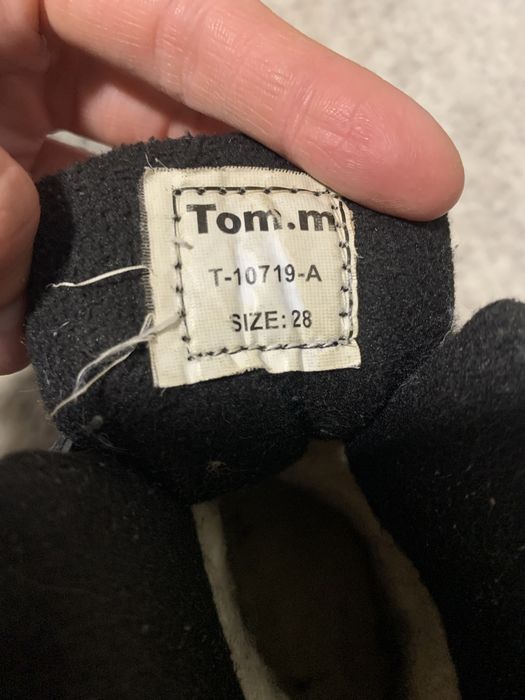 Термочоботи зимові 28 розмір