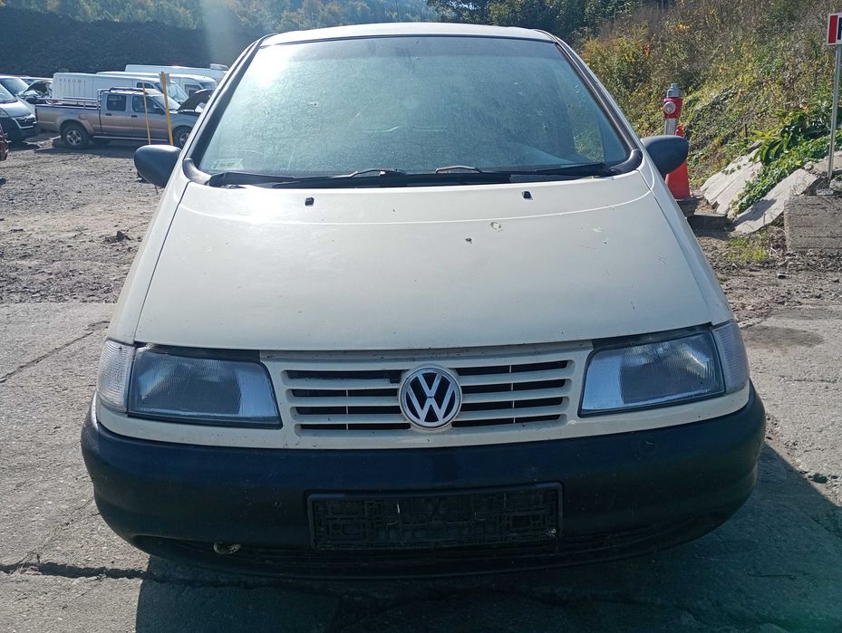 Volkswagen Sharan I 1,9 zderzak przedni, części transport FV dostawa