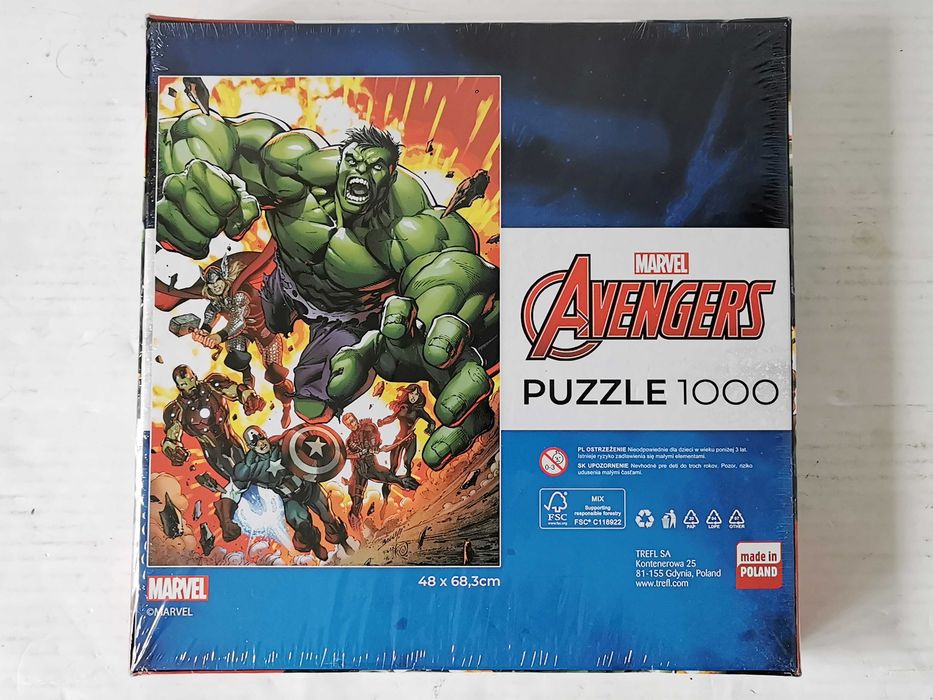 Puzzle HULK Avengers Marvell 1000