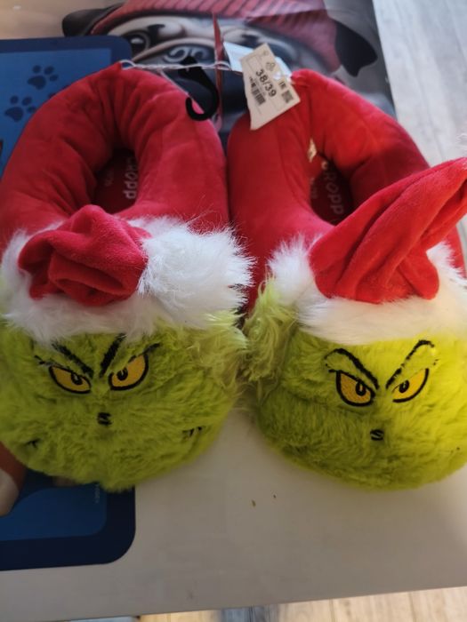 Kapcie grinch nowe
