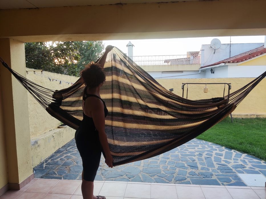 Cama de rede brasileira.