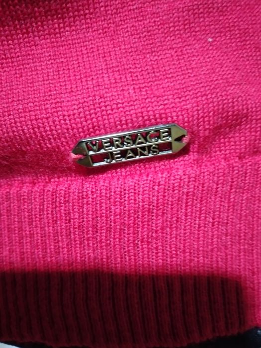 Sweter oryginalny Versace jeans welna