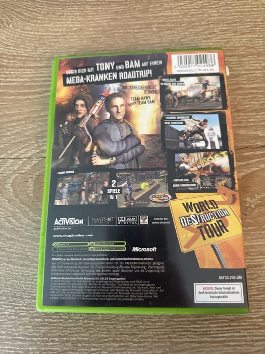 Tony hawk’s underground 2 Gra xbox classic Microsoft
