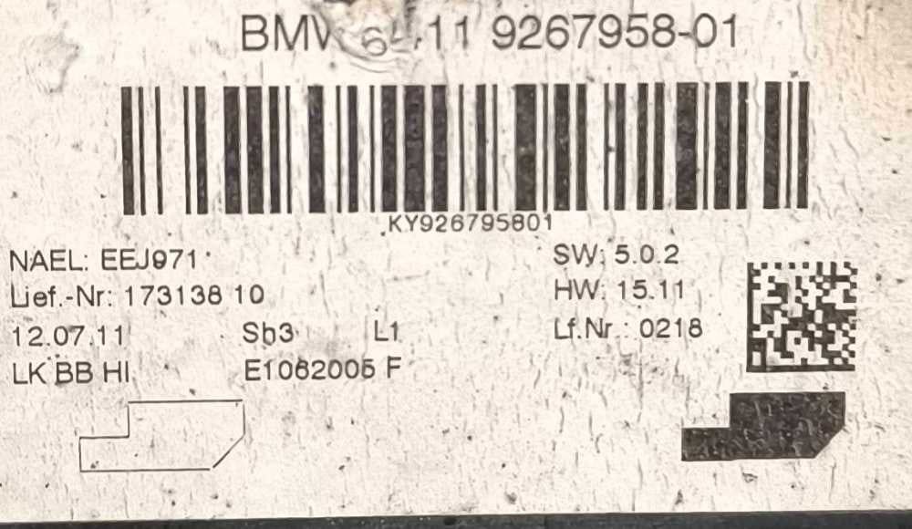 Módulo Electrónico 64.119267958-01 - BMW 1