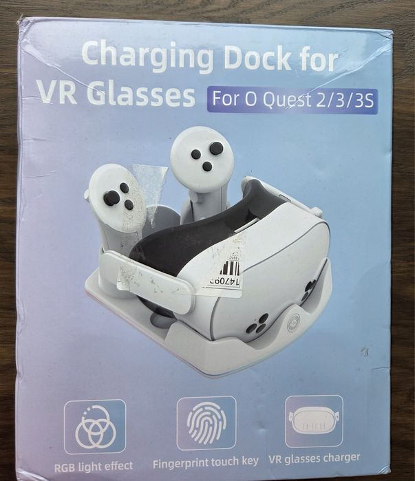 Зарядная док-станция для VR-очков. Сharging dock vr glasses