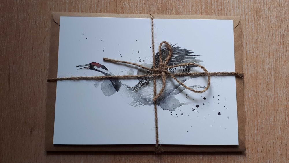 Zestaw - Pocztówka z kopertą + zakładki do książki