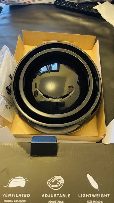 Capacete closca Suro M preto onyx