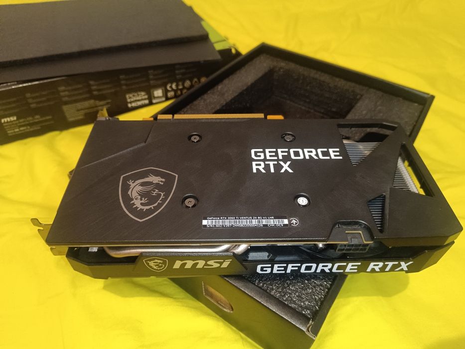 RTX 3060 Ti Ventus 2X 8GB | Caixa Original — Ótimo Estado
