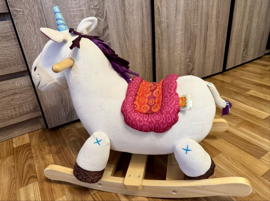 Гойдалка Баттатокачалка Battat серии "Родео" - ЕДИНОРОГ ДИЛЛИ-ДОЛЛИ