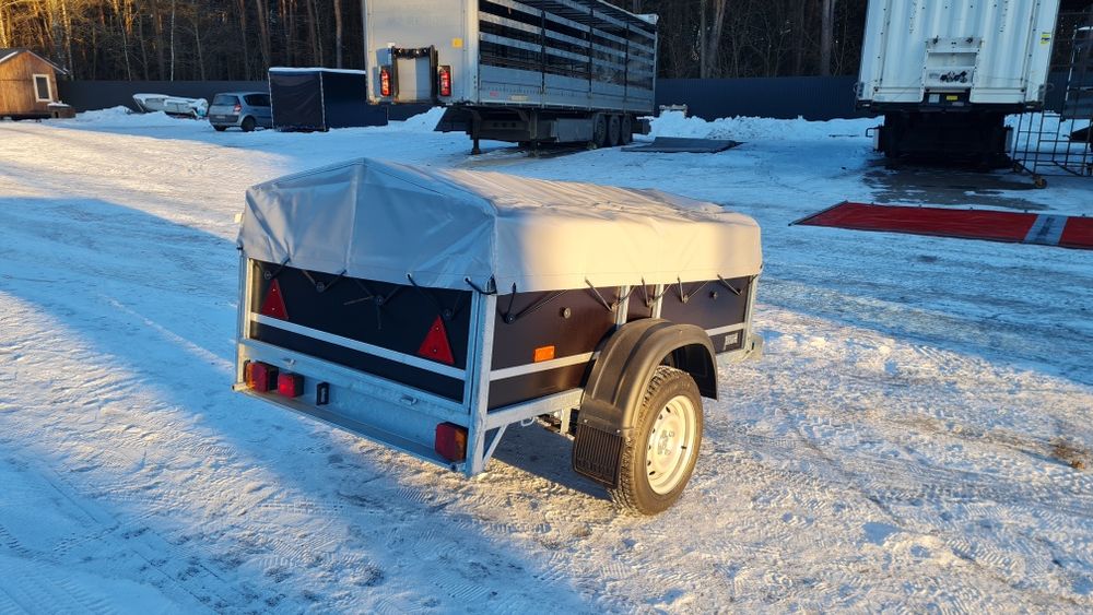 Причіп оцинкований 2.00*1.20*0.4, прицеп легковой фанерний