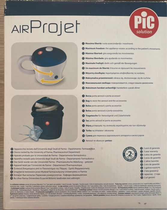 Nebulizador aerossóis PIC