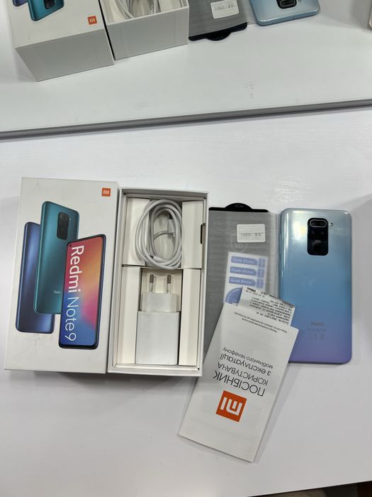 Xiaomi Redmi Note 9 4/128GB з NFC Чек + Скло