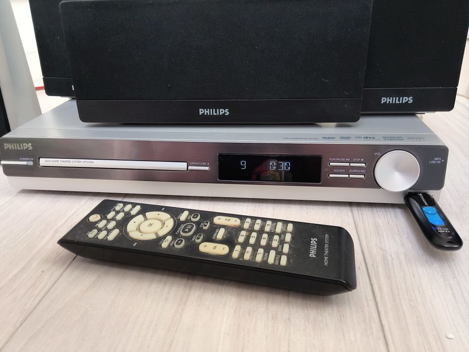 Домашній кінотеатр PHILIPS HTS3154 mp3 USB Radio AUX музичний центр