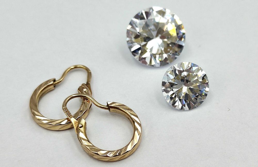 Klasyczne eleganckie i ponadczasowe Złote kolczyki kółka próba 585