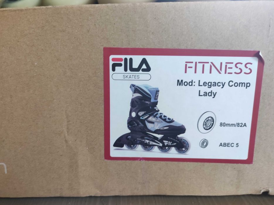 Rolki Fila legacy comp lady, rozmiar 39. Stan bardzo dobry