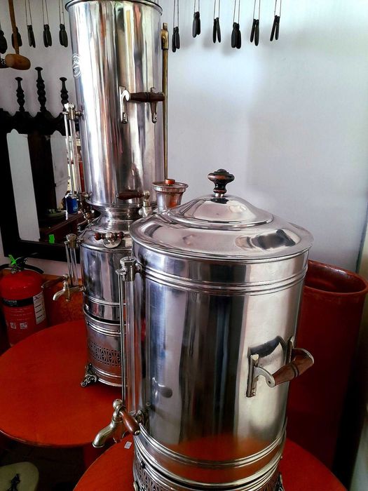 Máquina de café dupla Francesa