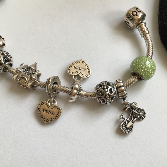 Намистини Pandora срібло, оригінал