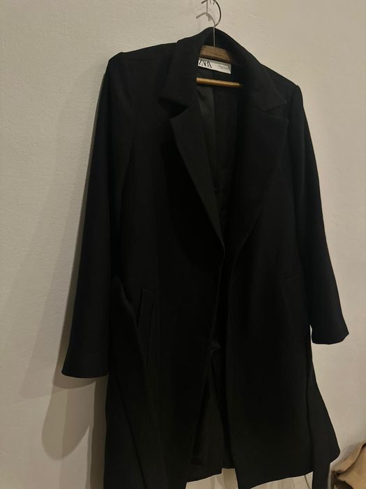 Płaszcz Zara M szlafrokowy