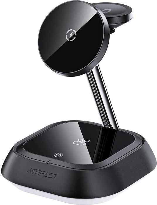 ACEFAST E16 Ładowarka Indukcyjna 3w1 15W Telefon Zegarek Słuchawki