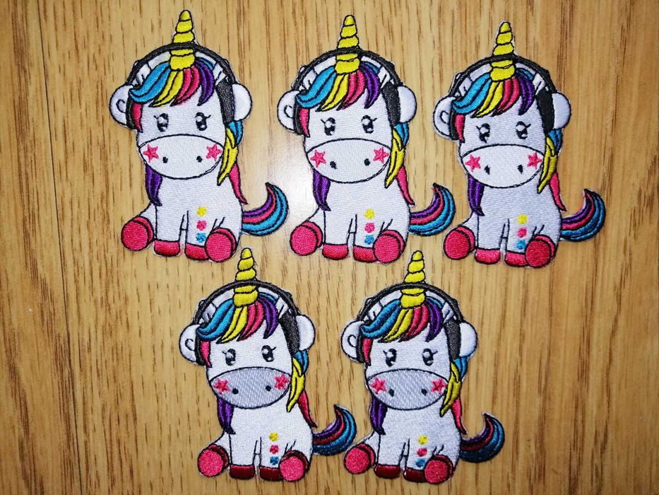 Lote 5 Remendos / Patch Unicórnio64297810015745123
