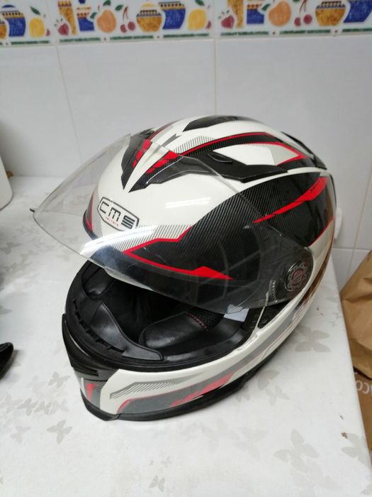 Capacete mota Cms GTRS 3C Tri Composite