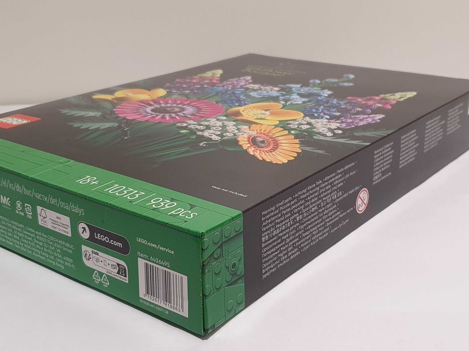 Kwiaty polne klocki LEGO 10313 WILD FLOWER BOUQUET ICONS nowe