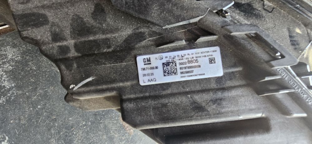 Optica esquerda OPEL ASTRA K Sports Tourer