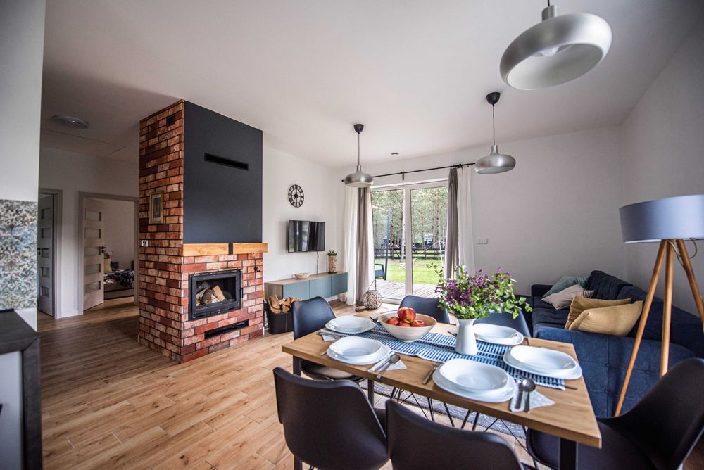 Domki na Kaszubach nad jeziorem Sosnowy Zakątek